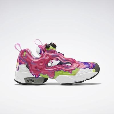 Reebok Men's Ghostbusters Instapump Fury Shoes Pink,US-49608